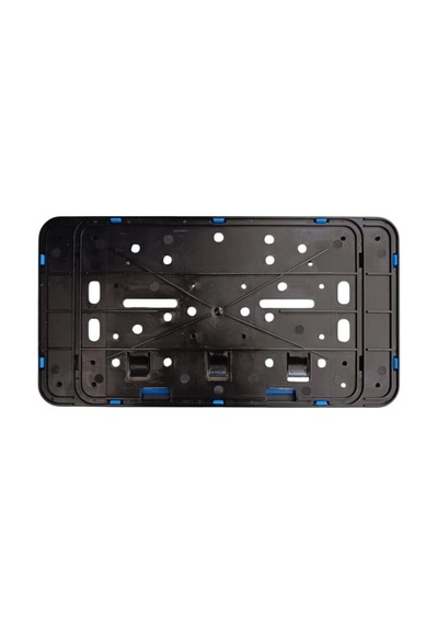 Trobus Dikdörtgen Plaka Altlığı Çerçeveli Plakalık 26x17 Cm 1 Adet Mavi