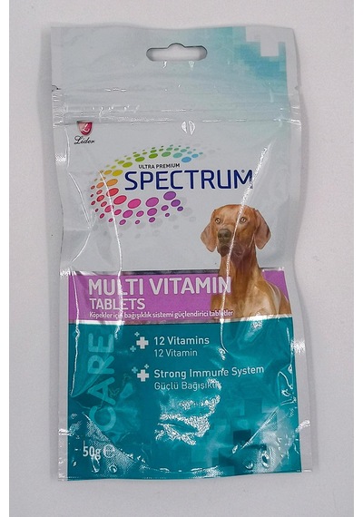 SPECTRUM Köpekler İçin Multi Vitamin Tablet  Sistemi Gü