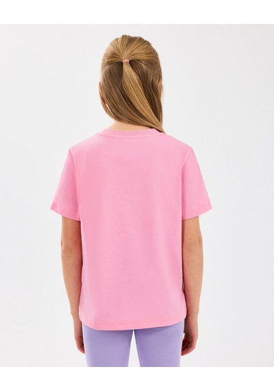 Skechers G Graphic Tee T-shirt Büyük Kız Çocuk Pembe Tshirt Sk2510019-610 Pembe
