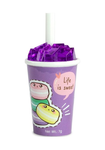Lila Sweet Soda Figür Kız Çocuk Dudak Balm