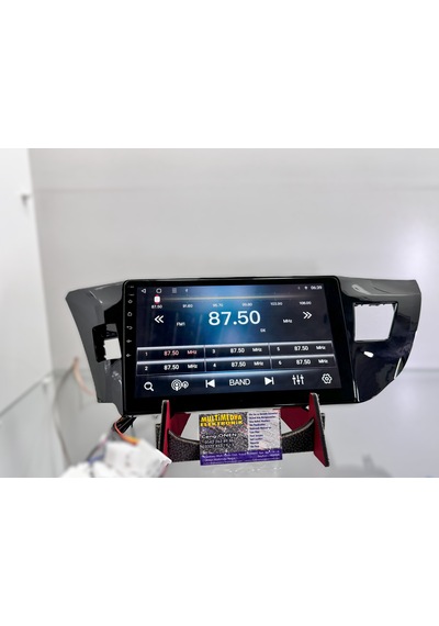 Toyota Corolla 2013-16 Navigasyon Multimedyaandroid Gerçek 6gbram