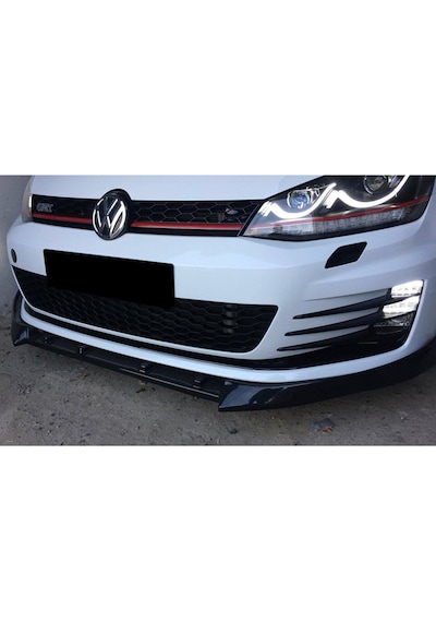 Volkswagen Golf 7 Uyumlu R-line Ön Lip Plastik
