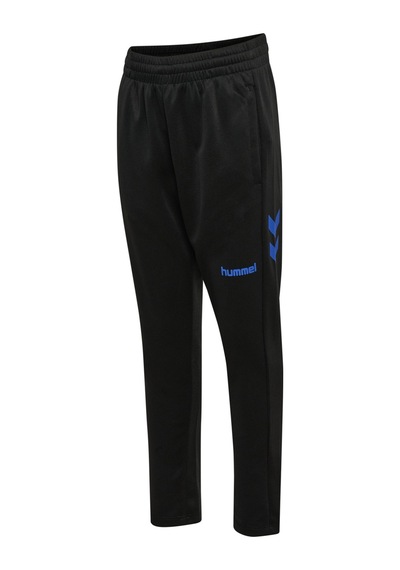 Hummel Logolu Kolej Yaka Fermuarlı Eşofman Takımı Unisex Çocuk Eşofman Takımı 236383-2431 Siyah