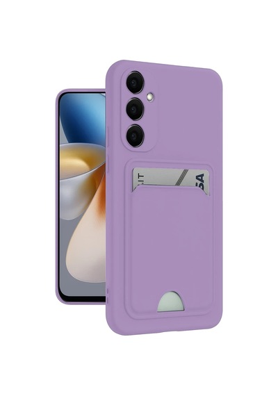 Samsung Galaxy S24 Plus Kelvin Kartvizitli Silikon - Lila 0.2M-Çok Renkli
