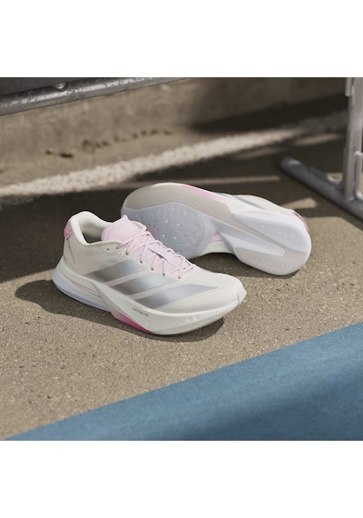Adidas Adizero Boston 13 Kadın Beyaz Koşu Ayakkabısı Jq9667
