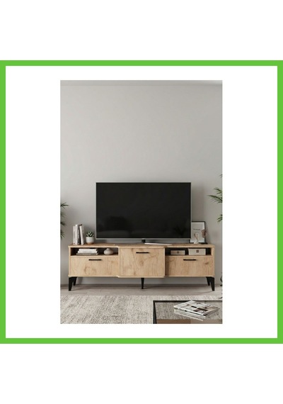 Bezos Mistral Tv Sehpası Suntalam Bej 160x40 Cm Dmc
