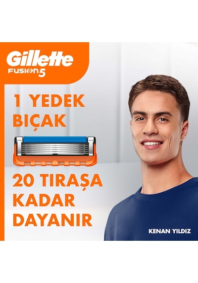 Gillette Uefa Champions League Special Edition Gillette Fusion5 Erkekler İçin Tıraş Makinesi