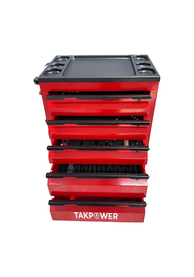 Takpower 5 Çekmeceli Dolu Takım Arabası 190 Parça