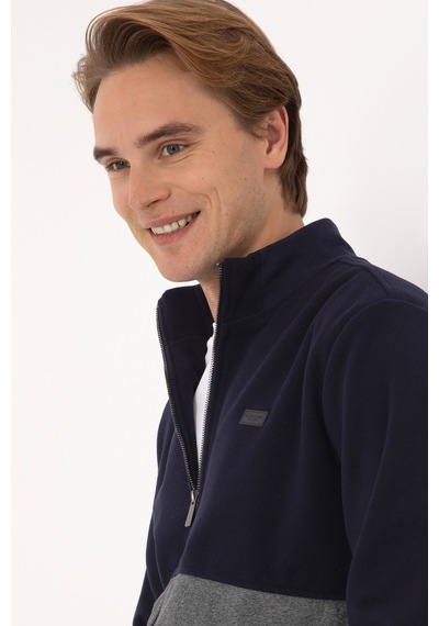 U.s. Polo Assn. Erkek Lacivert Hırka Örme 50309982-vr033 Lacıvert