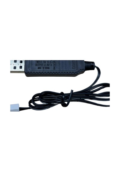 3.7v Li-ion Sm-2p Soket Oyuncak Bataryası Usb Şarj Kablosu Evimdeyokyok