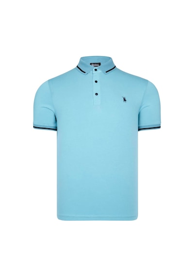 T8586 Dewberry Erkek Polo Yaka T-shırt-camgöbeği