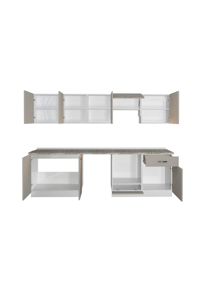 Decoraktiv Elite 280 Ankastre Fırın Modüllü Mdf Hazır Mutfak Dolabı - Tezgah Dahil - Kumtaşı Kum Beji Decoraktiv Elite 280 Ankastre Fırın Modüllü Mdf Hazır Mutfak Dolabı - Tezgah Dahil - Kumtaşı Kum Beji