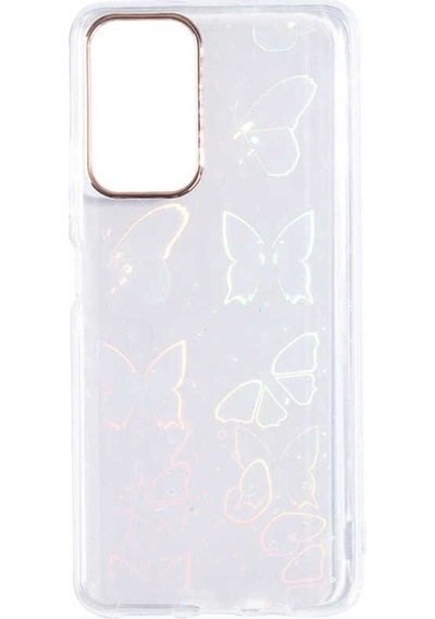 Xiaomi Poco M4 Pro 5g Kılıf Zore Sidney Desenli Sert Kapak Butterfly No2
