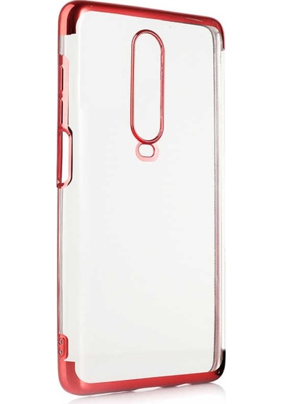 Xiaomi Poco X2 Kılıf Zore Dört Köşeli Lazer Silikon Kılıf