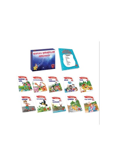 Çalışkan Arı 2026 2. Sınıf Gizemli Hikayeler 10 Kitap - Sınav Kutulu