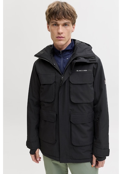 Jack&jones Erkek Mont 12284695 Black Beauty Siyah