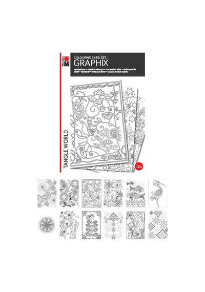 Marabu Graphix Taryle World Cart Set Ma-161200302