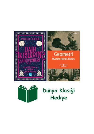 Dahi İkizlerin Serüvenleri - Cengiz Han In Mezar Soyguncuları + Geometri + Dünya Klasiği Hediye