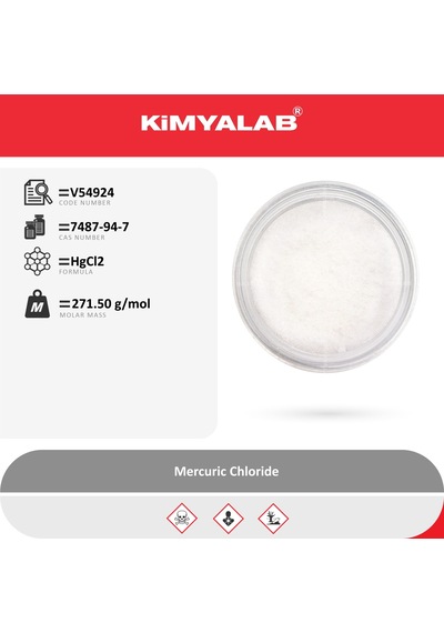 Kimyalab Civa Iı Klorür Mercuric Chloride 50 G
