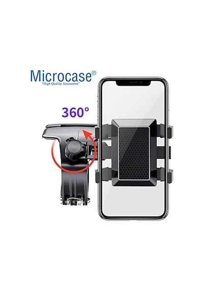 Microcase Araç İçi Numaratörlü Güneş Siperliği Ön Panel Dikiz Aynası Telefon Tutucu - Al2905