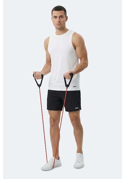 Slazenger Kulap Erkek Kolsuz Beyaz Tişört Beyaz