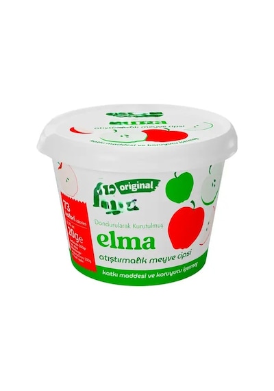 Original Elma Atıştırmalık Meyve Cipsi 20gr 20 G