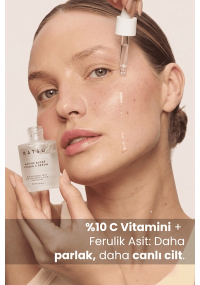 Matsu C Vitamini Aydınlatıcı Antioksidan Yüz Serumu 30 ml