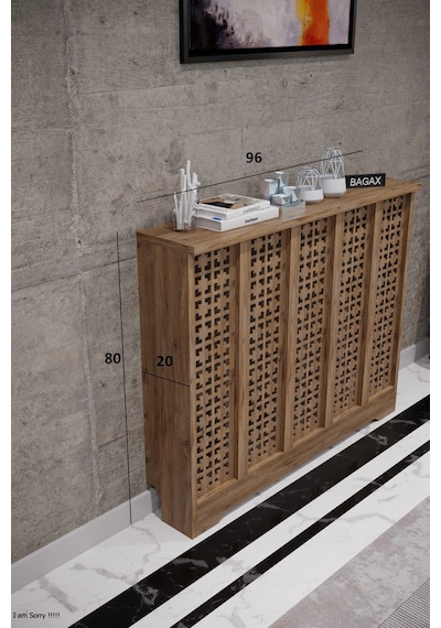 Dekoratif Petek Dolabı Kalorifer Peteği Kapatma Ünitesi Modern Tasarım İç Ölçü 96 Cm Dış Ölçü 100 Cm Petek 96 Çam D8 Dekoratif Petek Dolabı Kalorifer Peteği Kapatma Ünitesi Modern Tasarım İç Ölçü 96 Cm Dış Ölçü 100 Cm Petek 96 Çam D8