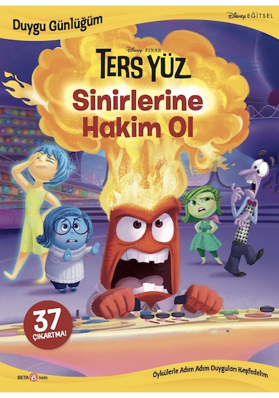 Disney Eğitsel Duygu Günlüğüm - Ters Yüz Sinirlerine Hakim Ol