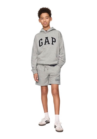 Gap V-frch Ft Gri Erkek Çocuk Şort 890929005 Gri