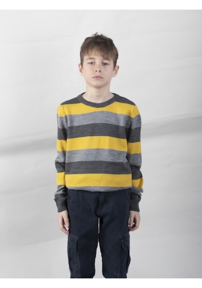 Alexandergardi Çizgili Erkek Çocuk Kazak Cck - 22 - 18937 001