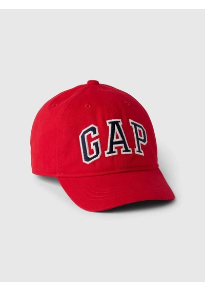 Erkek Çocuk Gap Logo Beyzbol Şapkası Kırmızı-5978 Kırmızı