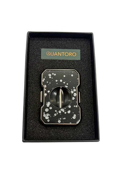 Quantoro Qc-7 Gunmetal Black Dots Puro Kesici