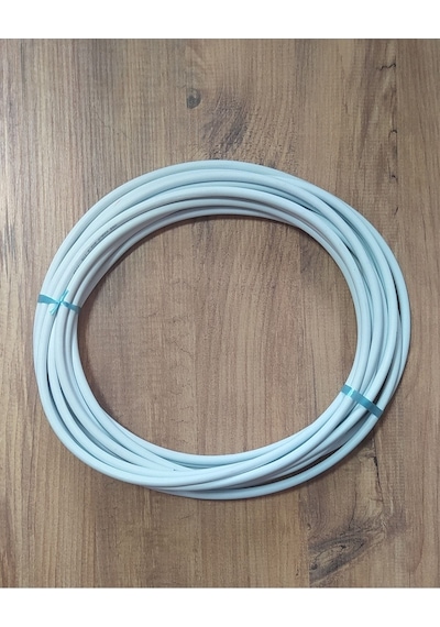 3x2.5 Ttr 10 Metre Çok Telli Beyaz Renk Izolasyonlu Topraklı Seyyar Elektrik Kablosu 1
