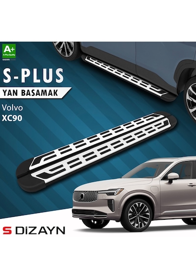 S-dizayn Volvo Xc90 Makyajlı Benzinli S-plus Gri Yan Basamak 203 Cm 2024 Üzeri A+ Kalite