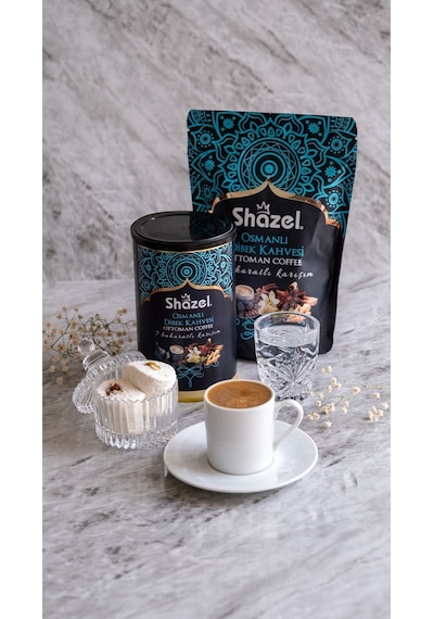 Shazel Osmanlı Dibek Kahvesi 200 Gr İnce Öğütülmüş