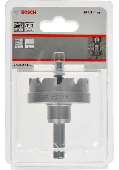 Bosch TCT Panç 51 mm Delik Açma Testeresi - 2608594152