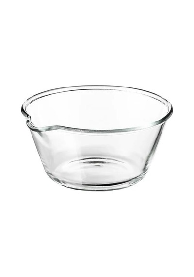 Premium Ürün Kaliteli Üretim Pratik Kullanışlı Şeffaf Zarif Modern 26 Cm Cam Servis Kasesi Vardagen Şeffaf