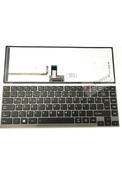 Toshiba Uyumlu Satellite U900, U920, Klavye Işıklı Tuş Takımı Q-Türkçe
