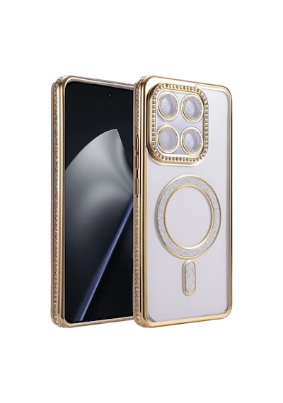 Xiaomi Mi 17t Joke Simli Magneticsafe Kılıf - Gold