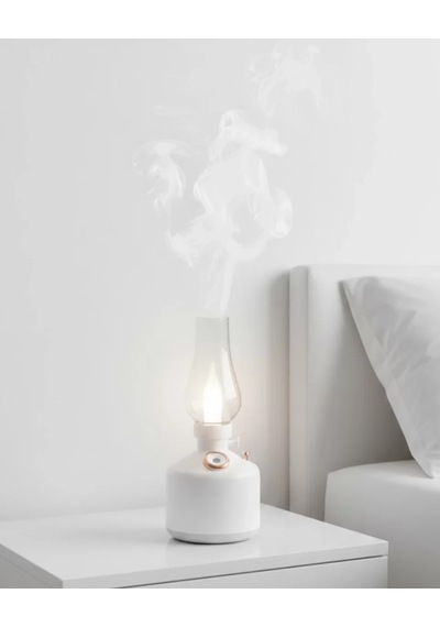 Home Retro Gaz Lambası Tasarımlı Usb Şarjlı Aroma Difüzörü 280 Ml Nano Mist Nemlendirici