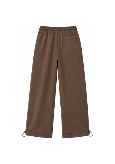 Zaee Basic Ayarlanabilir Paça Baggy Eşofman Altı Kahverengi