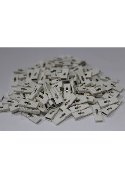 Koodmax 2 Pin 2.54mm Uzun Tip Dişi Uzun Jumper - Beyaz Renk - 100 Adet