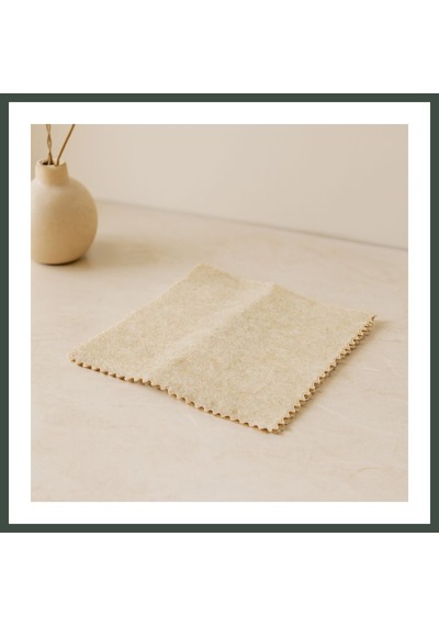 Bezos Doğal Kabak Lifi Temizlik Bezi 3'lü 25x25 Cm Nhr Çok Renkli