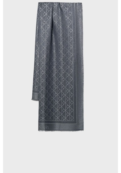 Calvin Klein Bayan Şal Lv04f8062g 11z Lacivert Lacivert