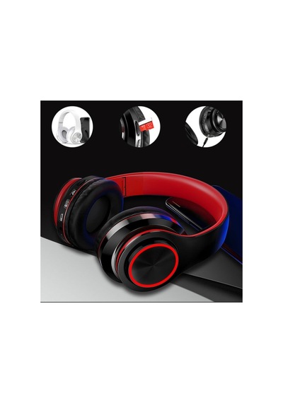 B39 Kulak Üstü Kablosuz Bluetooth Kulaklık Siyah