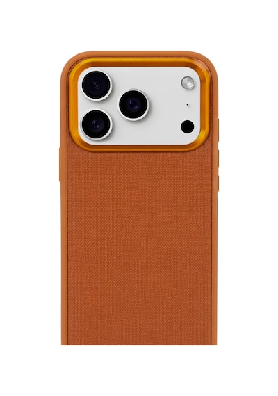 Premium Fabric Cover Apple iPhone Uyumlu 17 Pro Taba - Bronz