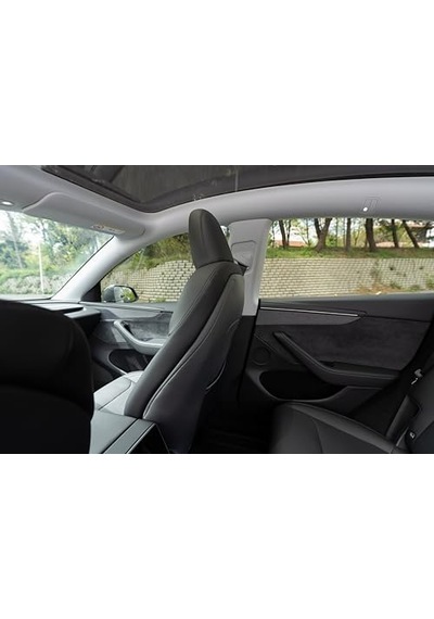 2'li Set Tesla T Parts Model 3 Y Koltuk Arkası Koruyucu, Tesla Koltuk Koruma Kılıfı