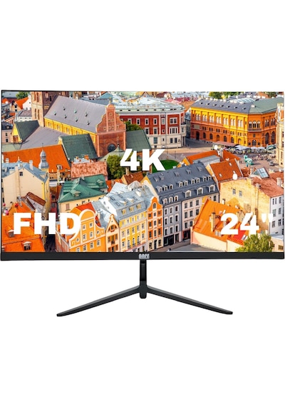 Baff Bm-24h 24'' Sesli 4k Güvenlik Monitörü Hdmı Vga Led Monitör