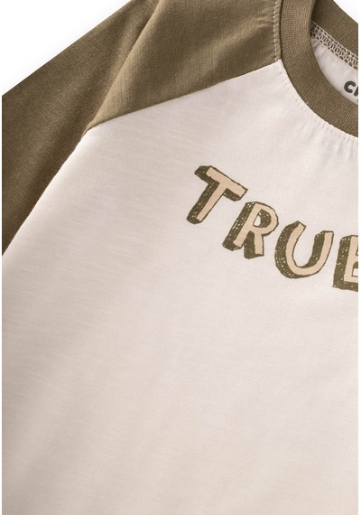 Cigit Reglan Kol Uzun Kollu Tulum 0-3 Yaş Ekru Olive
